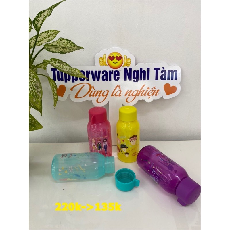 Sale 50% - Bình nước Eco Fancy 350ml - Nhựa nguyên sinh an toàn