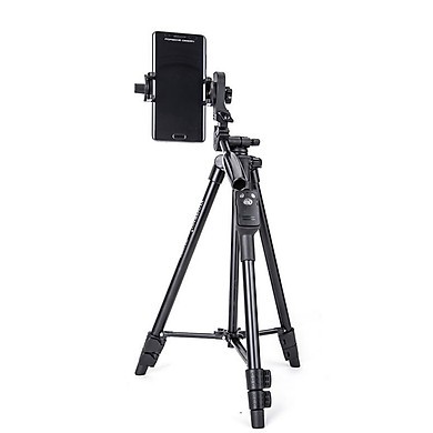 [NHẬP MÃ GIẢM 10%] KẸP 3 CHÂN TRIPOD 3388 CÓ BLUETOOTH REMOTE ( MẪU MỚI 2019 CAO 145CM)