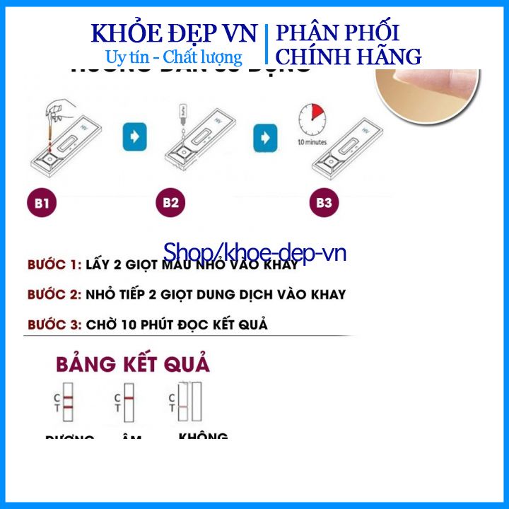 (HỎA TỐC HN) Que thử nhanh HIV tại nhà Fastep USA kết quả chính xác đến 99%