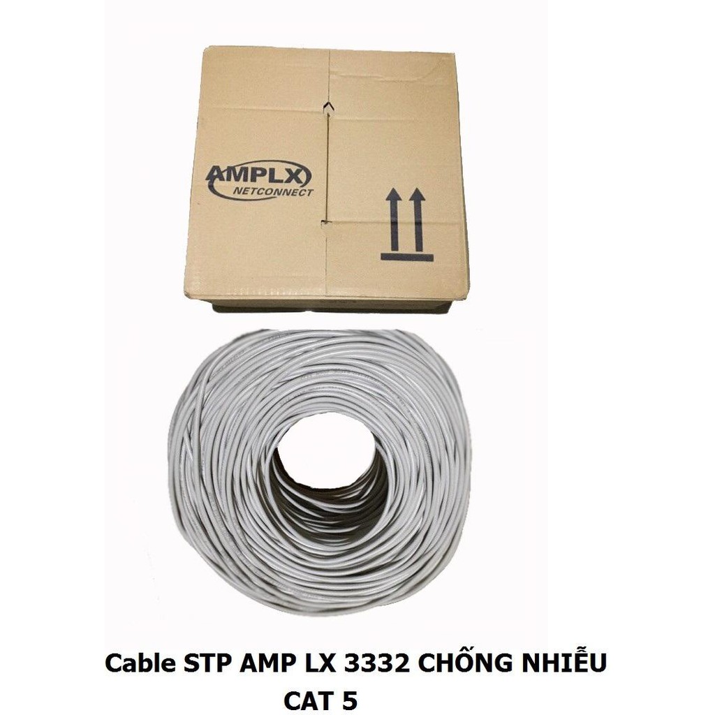 Thùng cáp mạng cat 5e chống nhiễu AMP LX A2 0708 , B 0706 (0705) , 3332