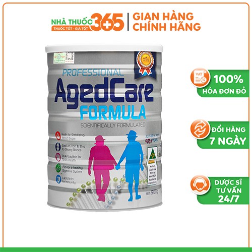 Sữa Bột Hoàng Gia Úc AGED CARE FORMULA Bổ Sung Dinh Dưỡng Cho Người Trên 40 Tuổi 900g