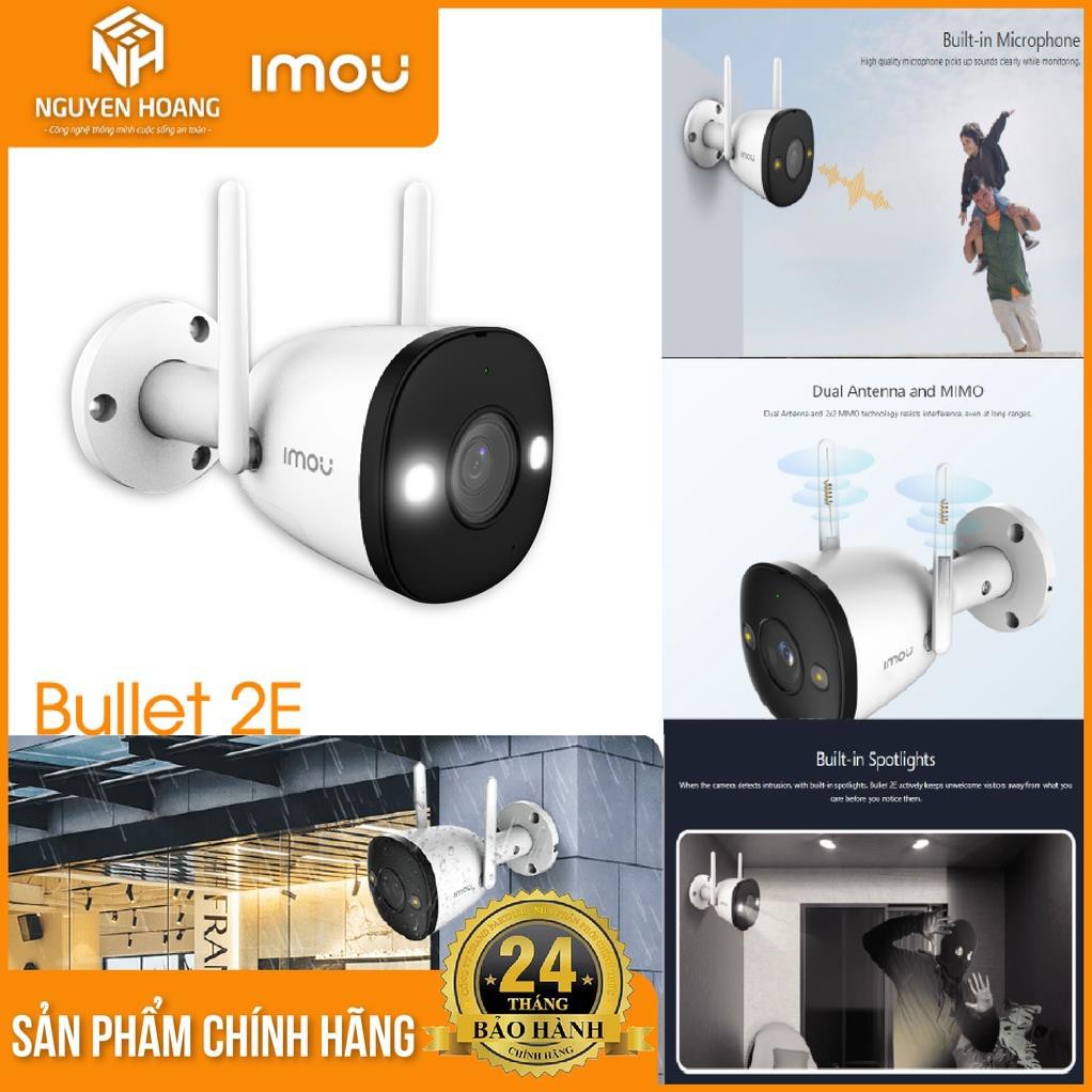 [TỔNG KHO CAMERA]  Camera WIFI IMOU ngoài trời F22FP < hoặc mã A32F có màu ban đêm > | BigBuy360 - bigbuy360.vn