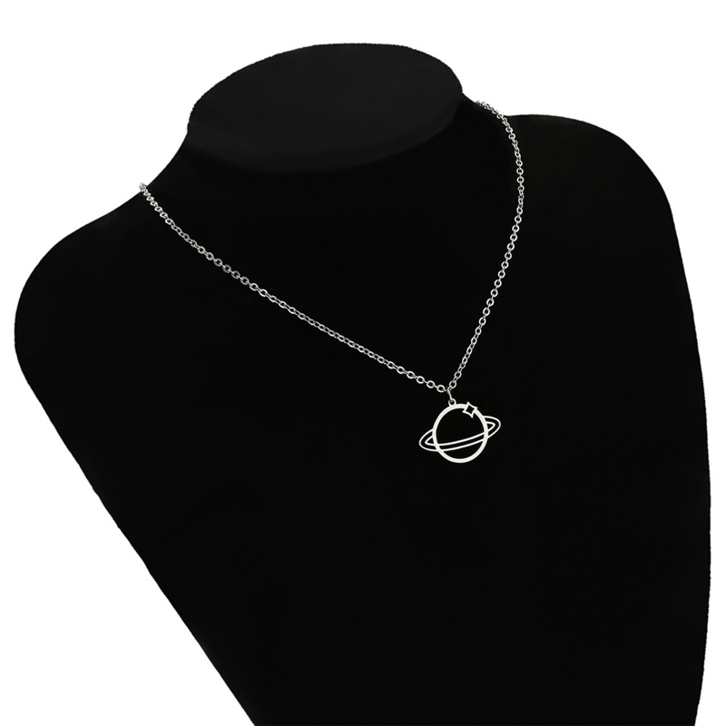 Dây Chuyền Choker Mặt Hình Hành Tinh Thời Trang Cho Nữ