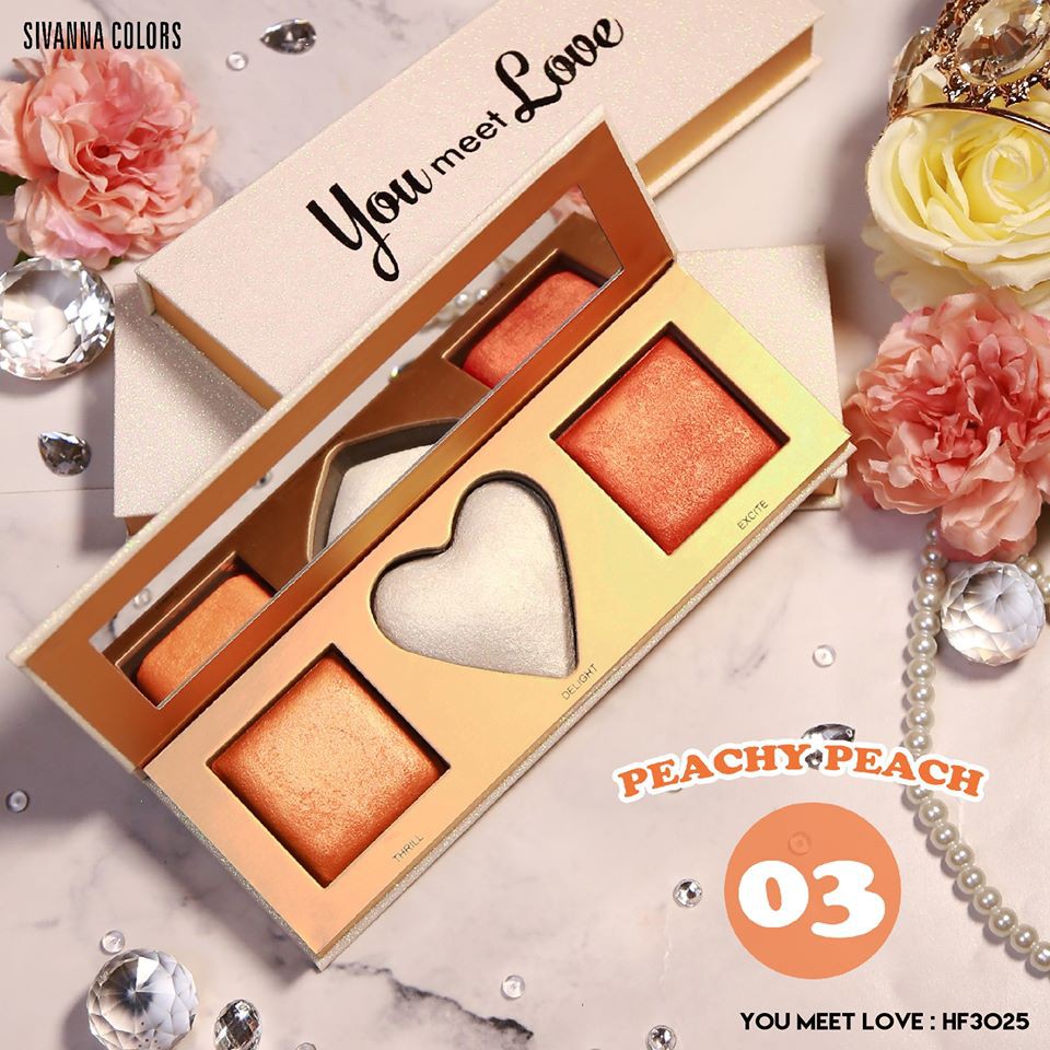 BẢNG MÁ HỒNG HIGHLIGHT SIVANNA YOU MEET LOVE HF3025 | BigBuy360 - bigbuy360.vn