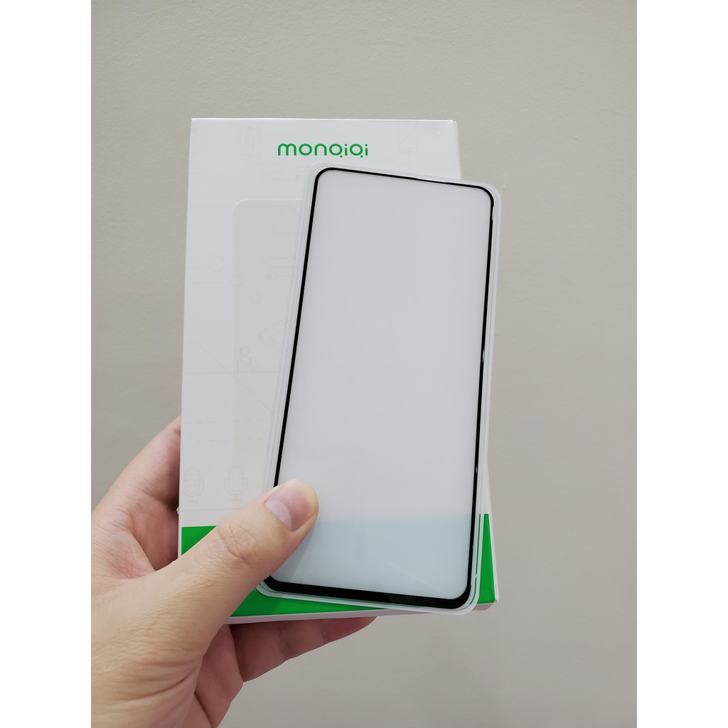 Kính cường lực MONQIQI Redmi Note 9s / Redmi K30 dùng chung  Full màn viền mỏng chơi game mượt 3