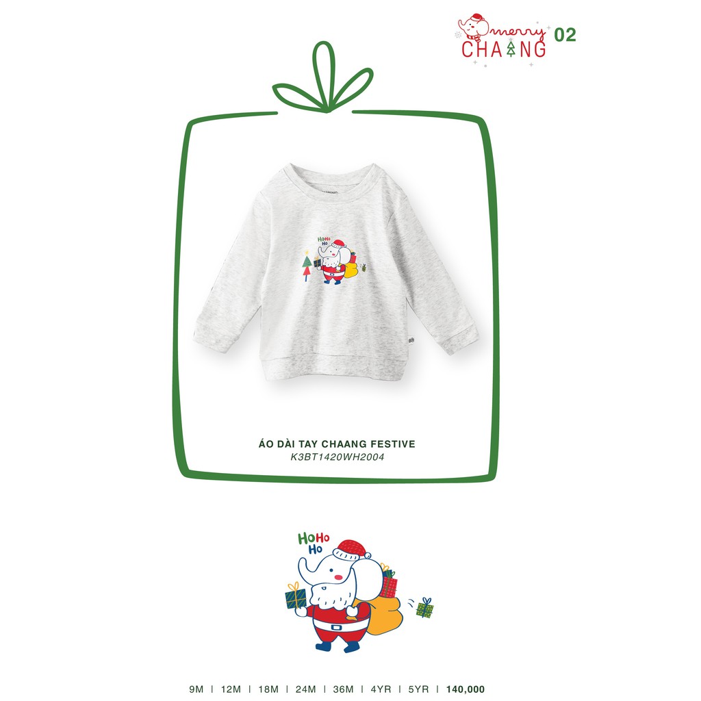 [CHAANG] Áo dài tay Chaang Festive