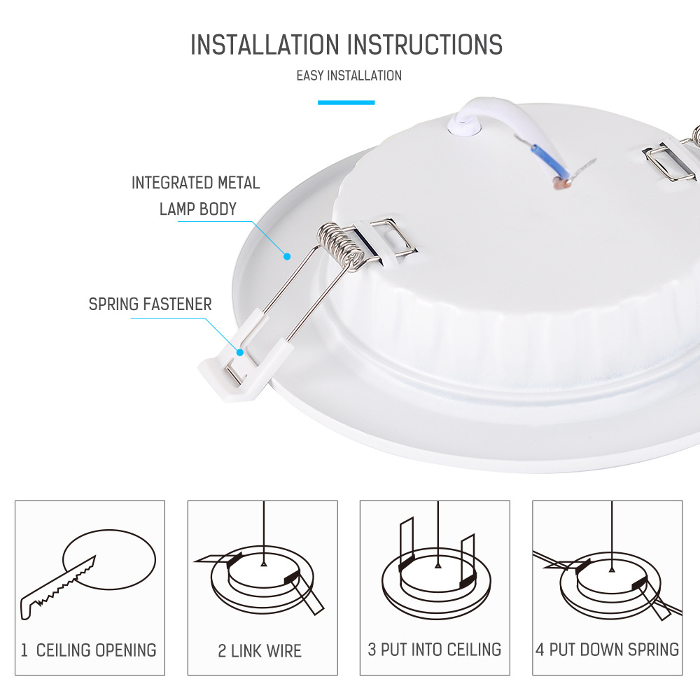 Đèn Led Gắn Trần Nhà Siêu Mỏng