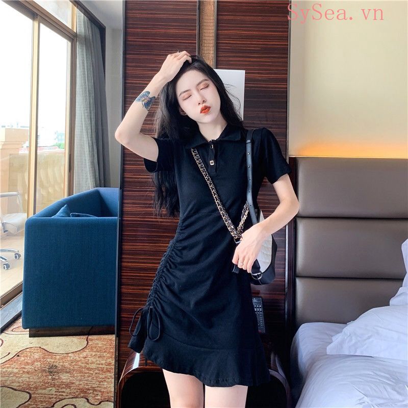 Đầm Chữ A Tay Ngắn Màu Hồng | BigBuy360 - bigbuy360.vn