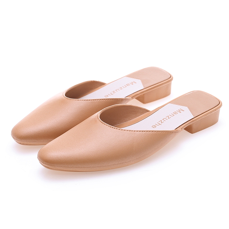 [NEW] Giày sục trơn mũi nhọn gót 2cm - G019 | BigBuy360 - bigbuy360.vn