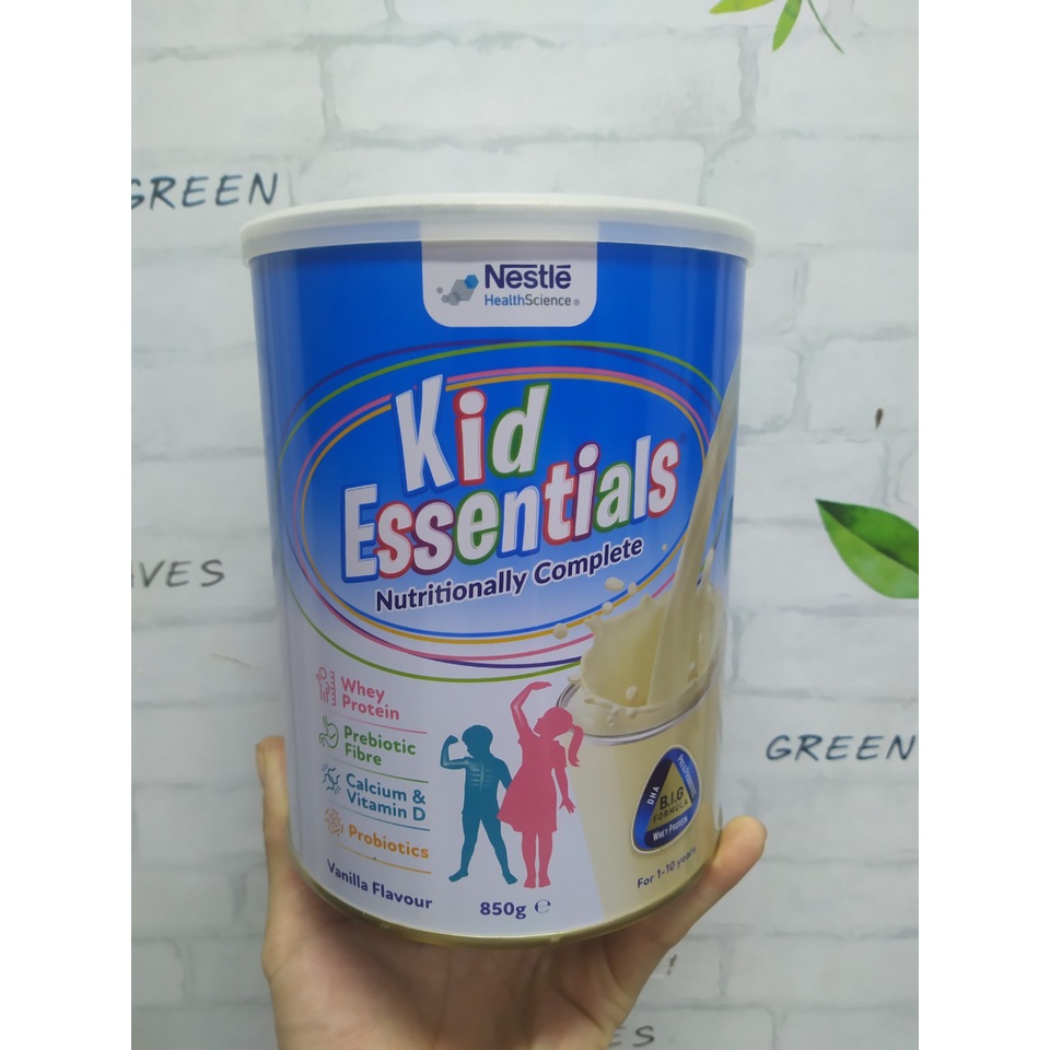 Sữa Nestle Sustagen Kid Essentials 800g mẫu mới