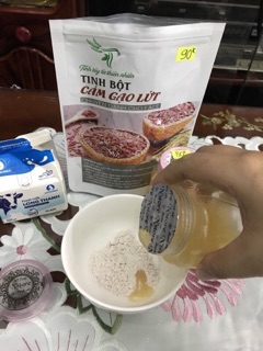 Tinh bột Cám gạo Lứt