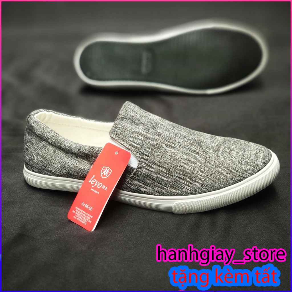 Giày slipon nam giày lười nam Leyo L89 (02 màu)
