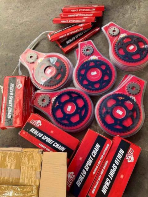 Combo nhông dĩa redleo+ sên vàng redleo