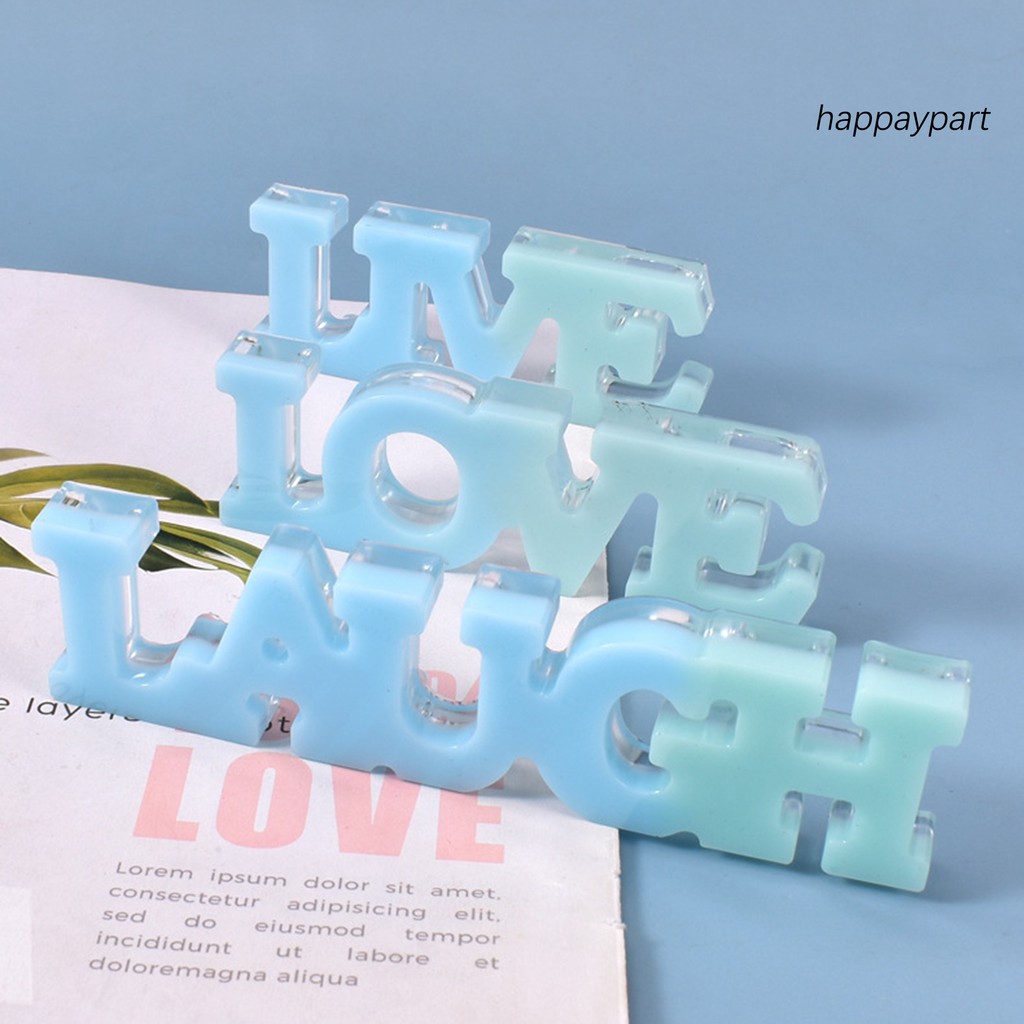 Qtryp_live love laugh letter design diy room hanging doorplate decor - ảnh sản phẩm 4