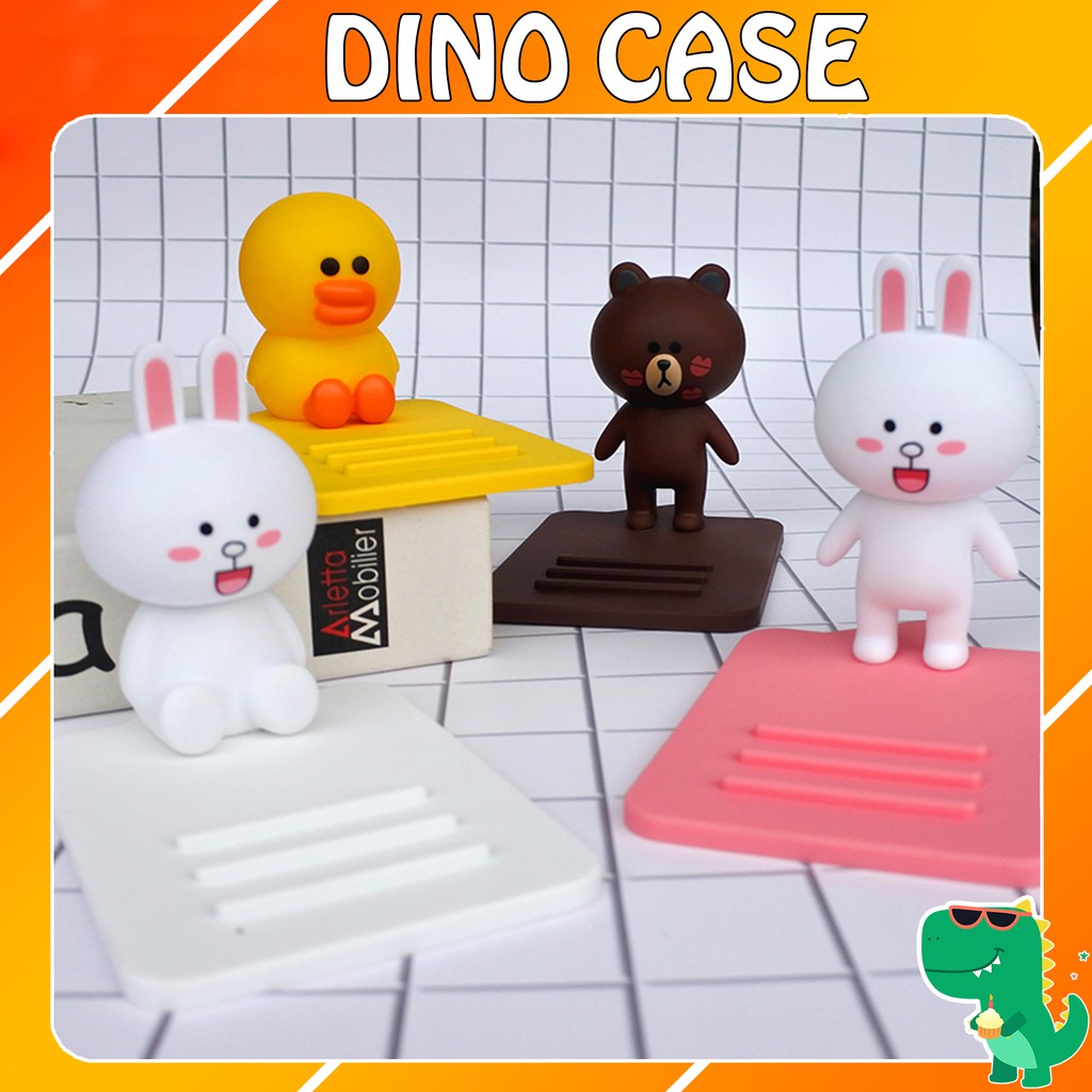 Giá đỡ điện thoại đa năng kute Vịt vàng- thỏ cony - Kỳ lân ( ảnh thật) - Dino Case | WebRaoVat - webraovat.net.vn