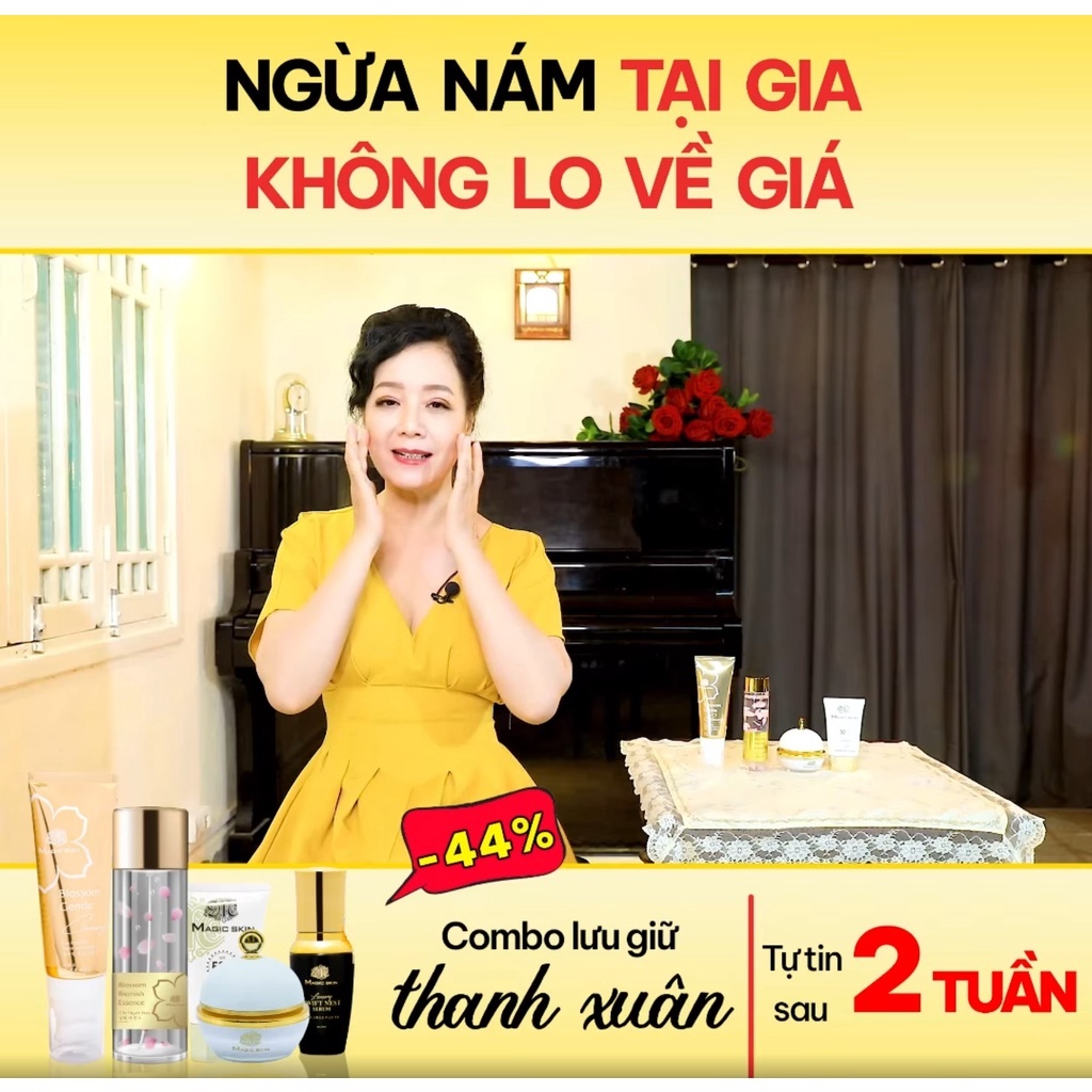 Bộ mỹ phẩm Magic Skin NGỪA NÁM HOÀN HẢO chính hãng - Kem ngừa nám tàn nhang