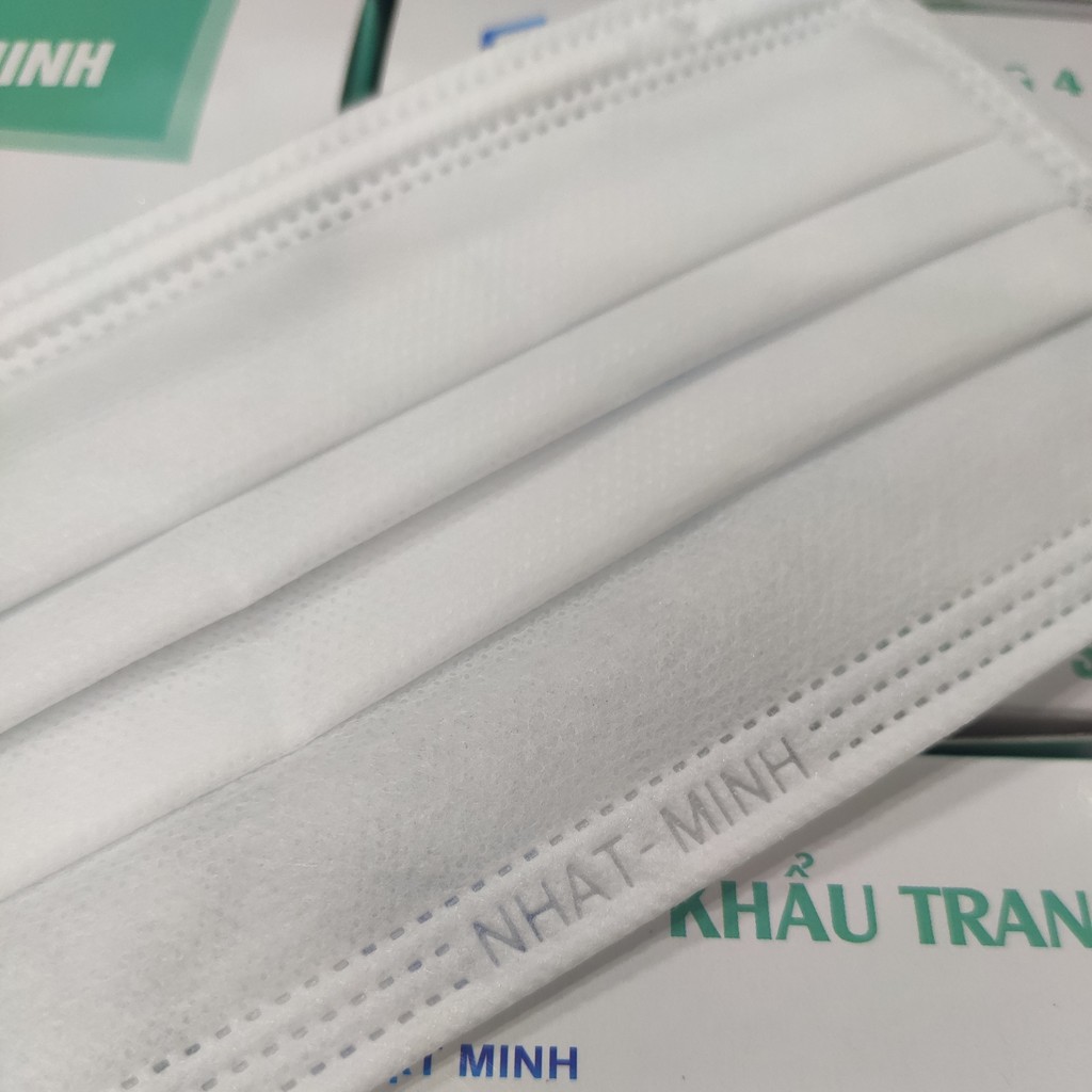 Hộp khẩu trang y tế 4 lớp NHẬT MINH ( 50 chiếc/hộp ) - Đủ màu - Hàng có sẵn | BigBuy360 - bigbuy360.vn