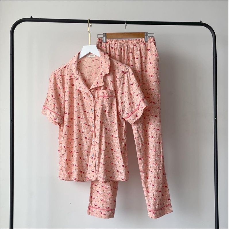 Đồ bộ mặc nhà quần dài cho nữ, Pijama cao cấp Linen