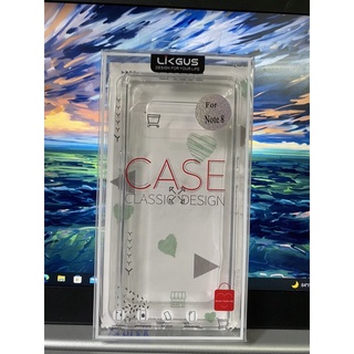 Ốp lưng Likgus Silicon trong suốt cho Samsung Galaxy Note 8/ Note 9