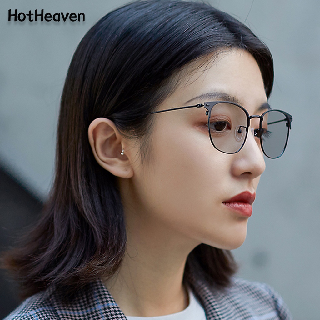 Kính Mát Gọng Kim Loại Chống Tia Bức Xạ Ánh Sáng Xanh 6 Kiểu Unisex