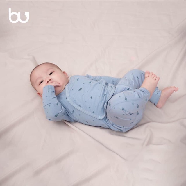 Bu - Bộ dài cài chéo in Rùa