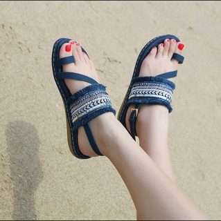 Giày sandal boho đi biển