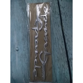 Bộ tem decal chữ nổi nozza grande