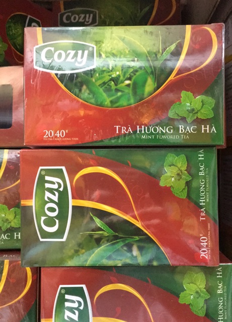 Trà Nhúng Cozy Các Vị hộp 20 Túi Lọc