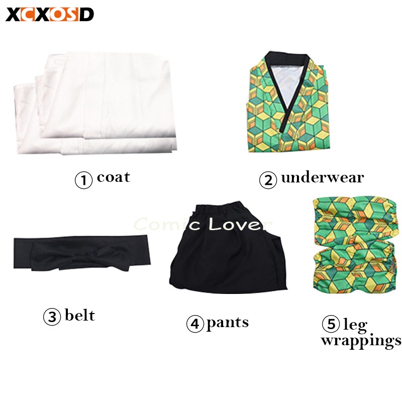 Bộ Đồ Kimono Hóa Trang Nhân Vật Sabito Phong Cách Nhật Bản Mới