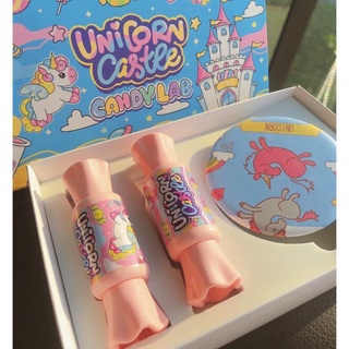 [SET 2 CÂY CHÍNH HÃNG] Son thỏi kẹo Candy Lab Unicorn Castle 2021