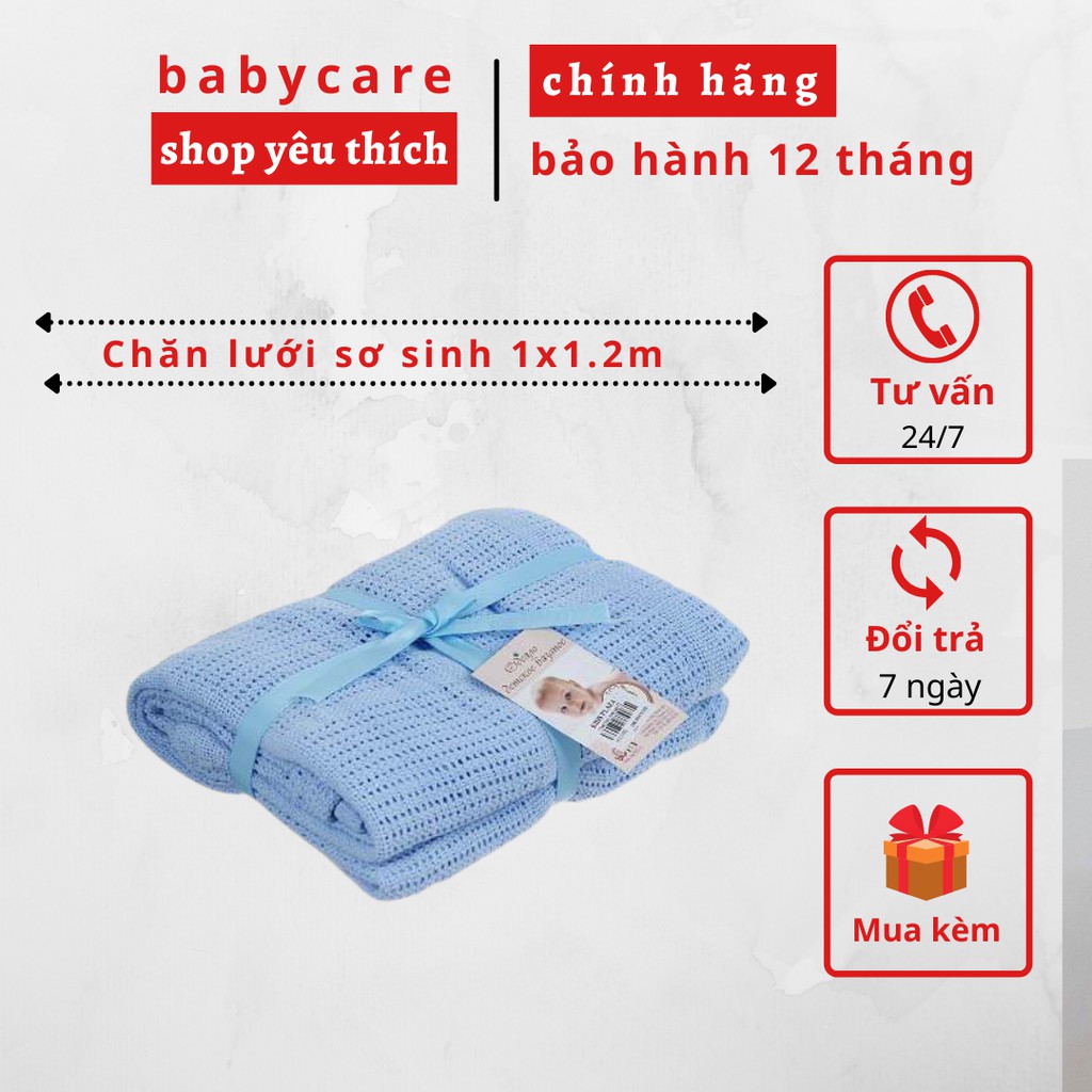 Chăn lưới,chăn đắp cotton thoáng mát kích thước 110x110cm