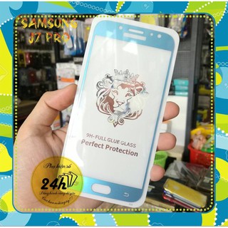 Samsung J7 pro / J730 - Kính Cường Lực 9D Full Keo,Full Màn Hình Thế hệ mới tặng keo chống hở mép
