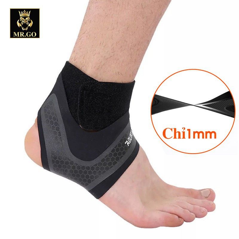 Băng Cuốn Bảo Vệ Mắt Cá Chân Chơi Thể Thao Thoáng Khí Chính Hãng.