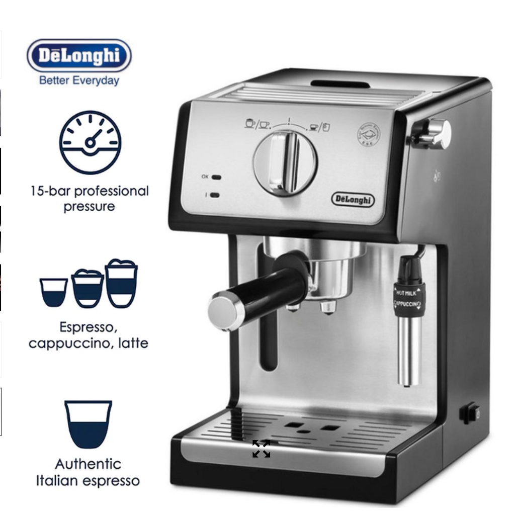 [Delonghi ECP 35.31] Máy pha cà phê Delonghi ECP35.31, Bảo hành hính hãng 12 tháng