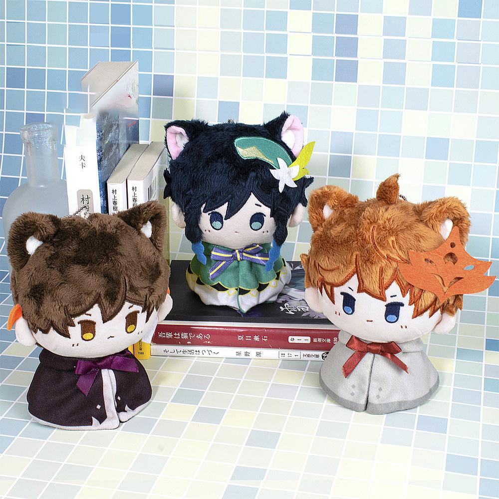 ⚡Genshin Impact⚡ Móc Khoá Búp Bê Cầu Nắng Nhân Vật Venti, Childe, Zhongli, Xiao Và Kazuha Shogun Albedo