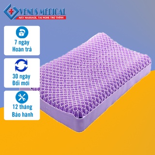Gối cao su non, Gối cao su người lớn, gối ngủ cho người đau cổ vai gáy, gối ngủ cho người thoái hoá đốt sống cổ GS-28