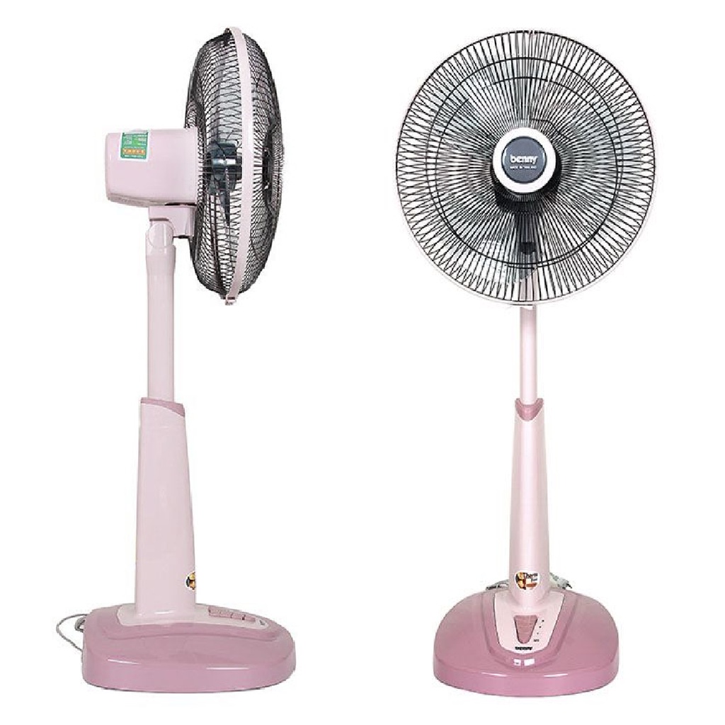 Quạt Lửng Benny BF-41SL - Hàng Chính Hãng - Màu Đỏ - Màu Hồng / BF41SL / 60W / Cánh 40cm