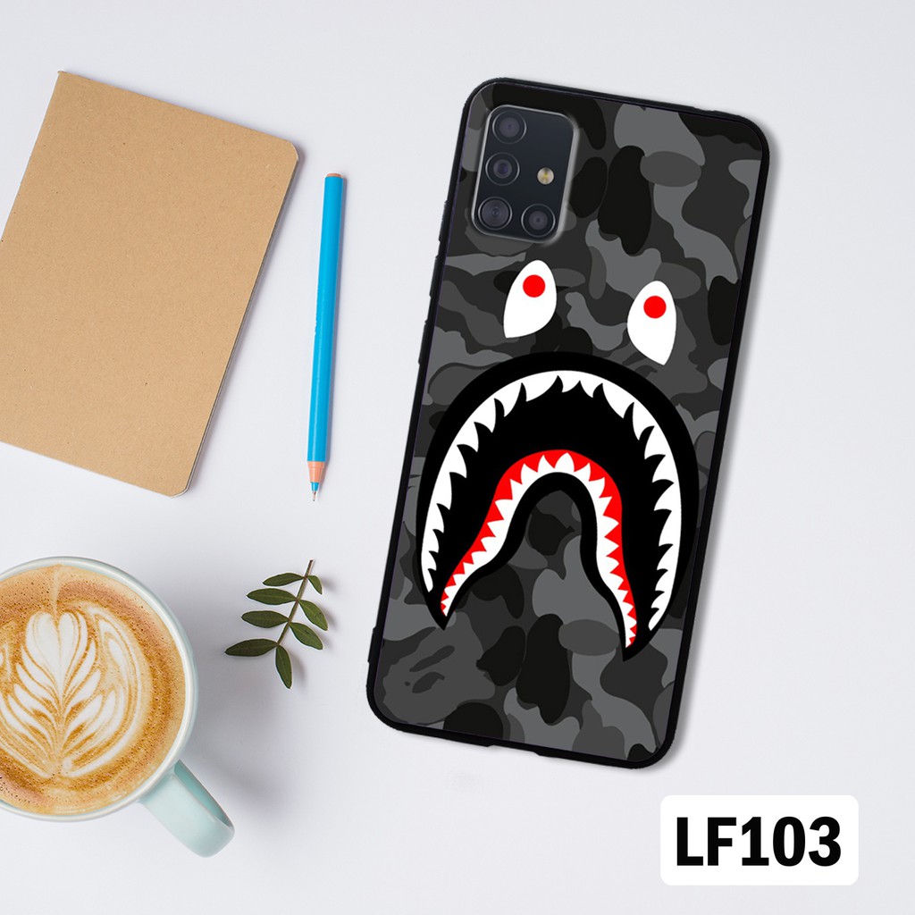 ỐP LƯNG SAMSUNG A51 - A71 - M51 IN HÌNH BAPE SIÊU NGẦU