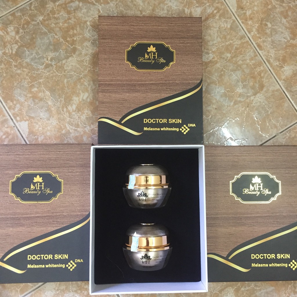Bộ Kem Dr Skin Melasma MH_BEAUTY_SPA  mụn nám tàn nhang,ức chế mụn