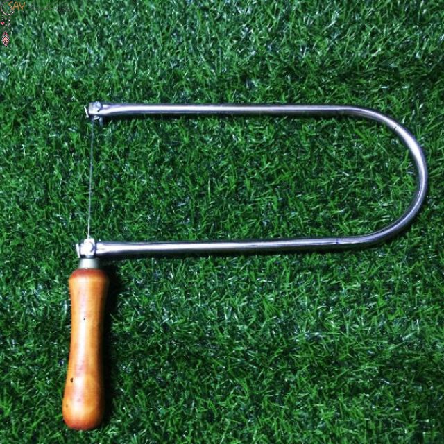 Cưa lọng gỗ chỉ cầm tay 25cm, cưa lọng loại lớn, mô hình tăm tre, sỉ vải đay, cưa làm mô hình, handmade