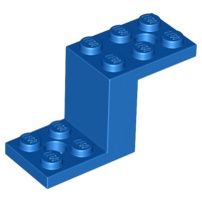 Gạch Lẻ Hàng Mới Giá đỡ 5 x 2 x 2 1/3 với 2 lỗ và giá đỡ chốt phía dưới