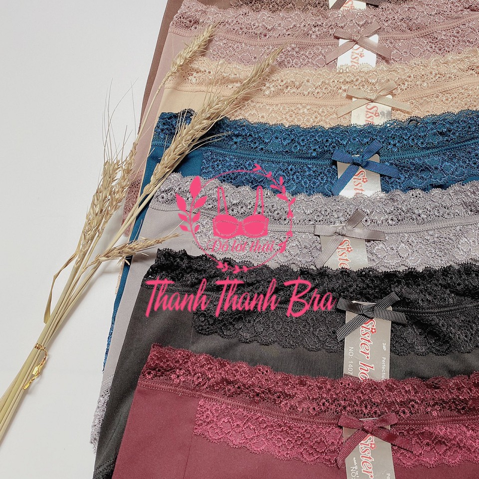 Quần lót Thái lan Sisterhood 1407 - Free size Form XL - Quần chip bigsize, vải mềm mặc thoải mái