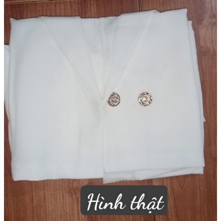 Sét đầm kèm áo khoác vest croptop CAO CẤP