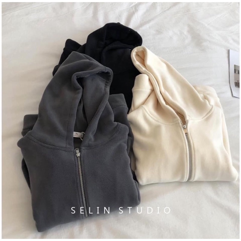 Áo Khoác Nỉ Lót Lông - Dành cho người dưới 55kg | BigBuy360 - bigbuy360.vn