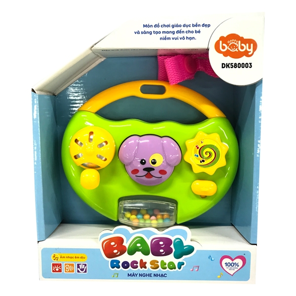 Đồ Chơi Baby Rock Star - Máy Nghe Nhạc - DK580003 - Happy Baby