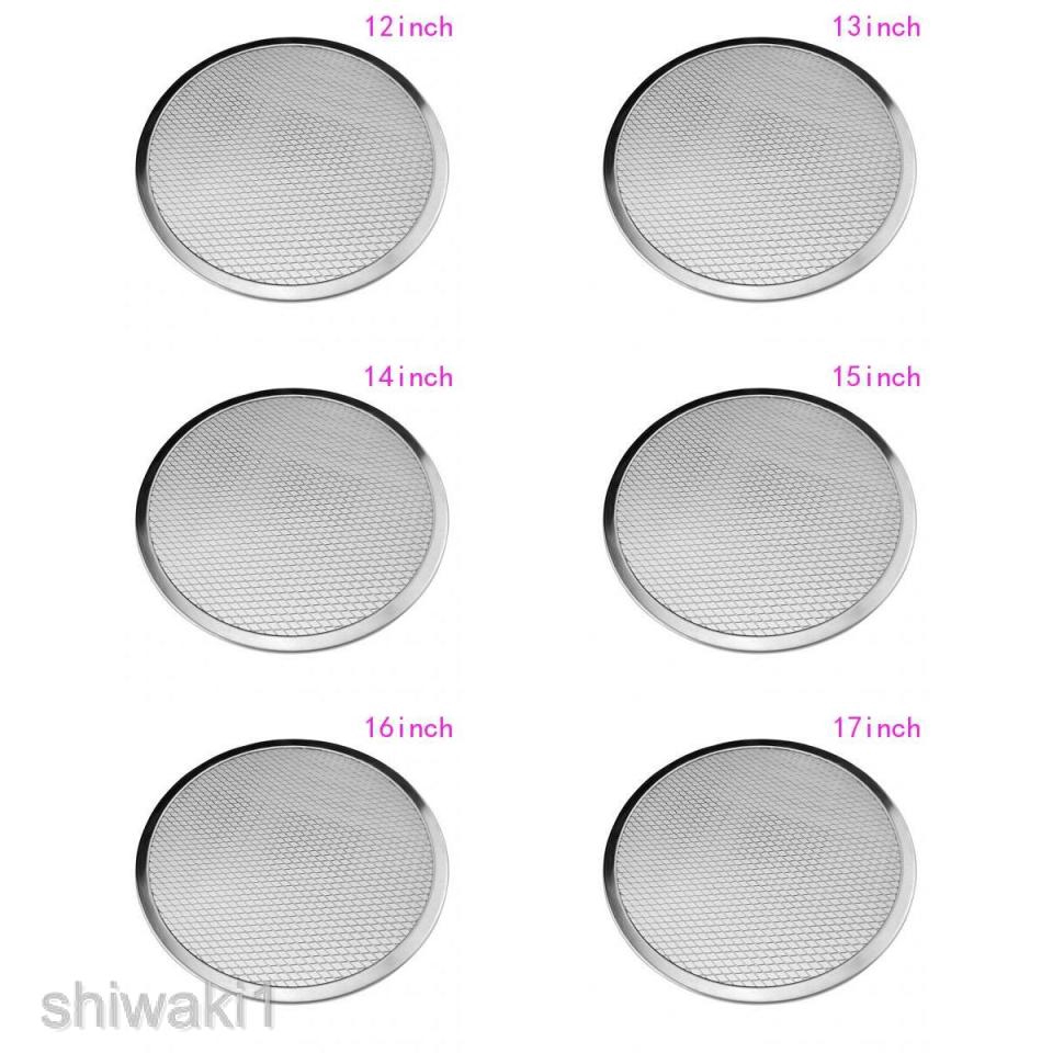 Khay Lưới Nướng Bánh Pizza 6inch - 17inch Bằng Nhôm Tiện Dụng