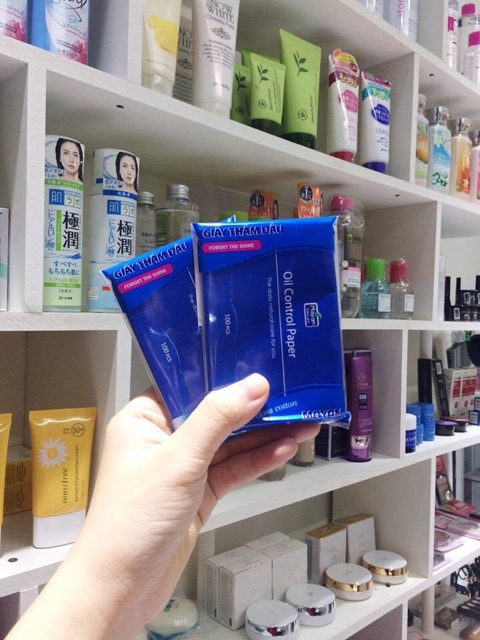 Giấy thấm dầu Mayan Skincare 100 miếng | BigBuy360 - bigbuy360.vn