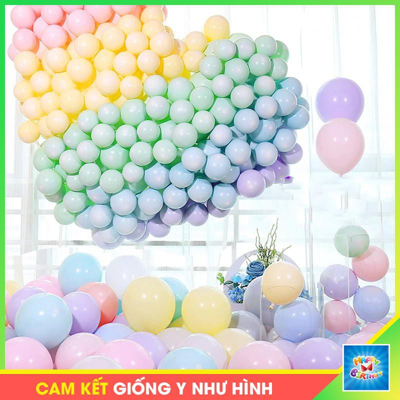 Set 50 Bóng Màu Pastel Loại Dày 10 inch (chọn màu theo yêu cầu) #TrangTriSinhNhat