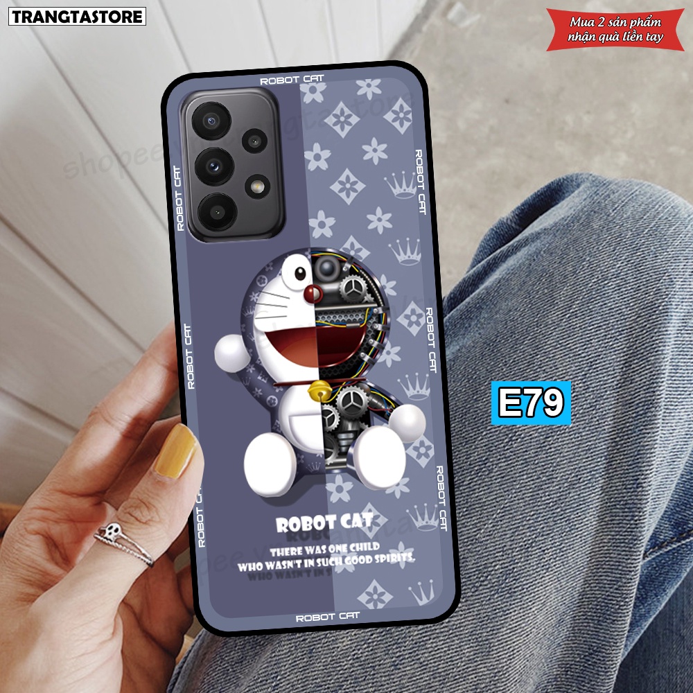 Ốp lưng Samsung A13 - A23 - A33 5G - A53 5G - A73 5G in hình gấu Bearbrick,Metal Style,Doremon siêu dễ thương chất lượng