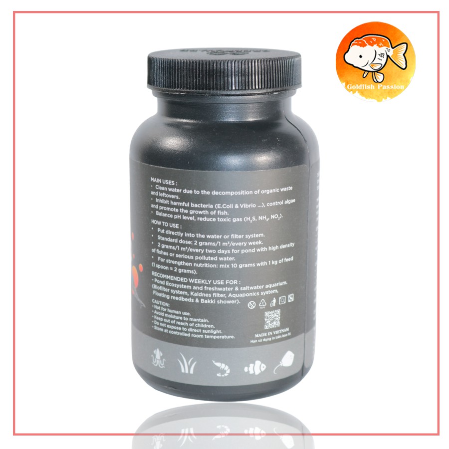 Men vi sinh xử lý môi trường nước VEO Silver 150 gram